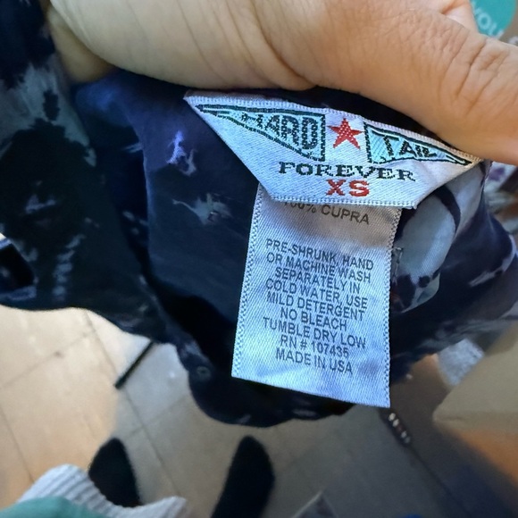 Hard Tail Midnight Blue Y2K Elastic Waist Dress - Picture 3 of 6